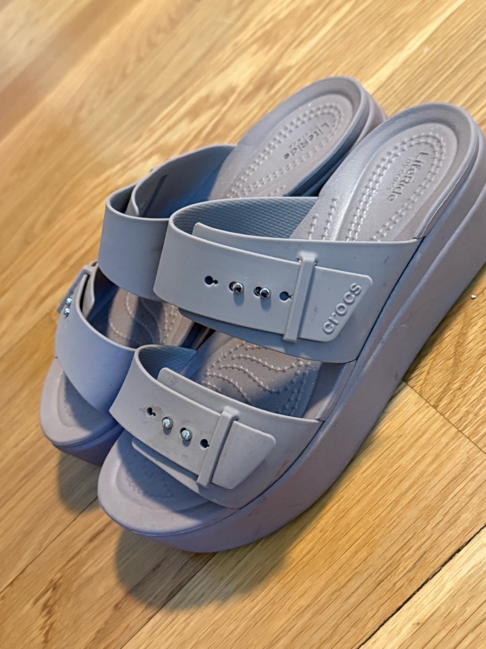 CROCS Women’s Platform Slide Sandals